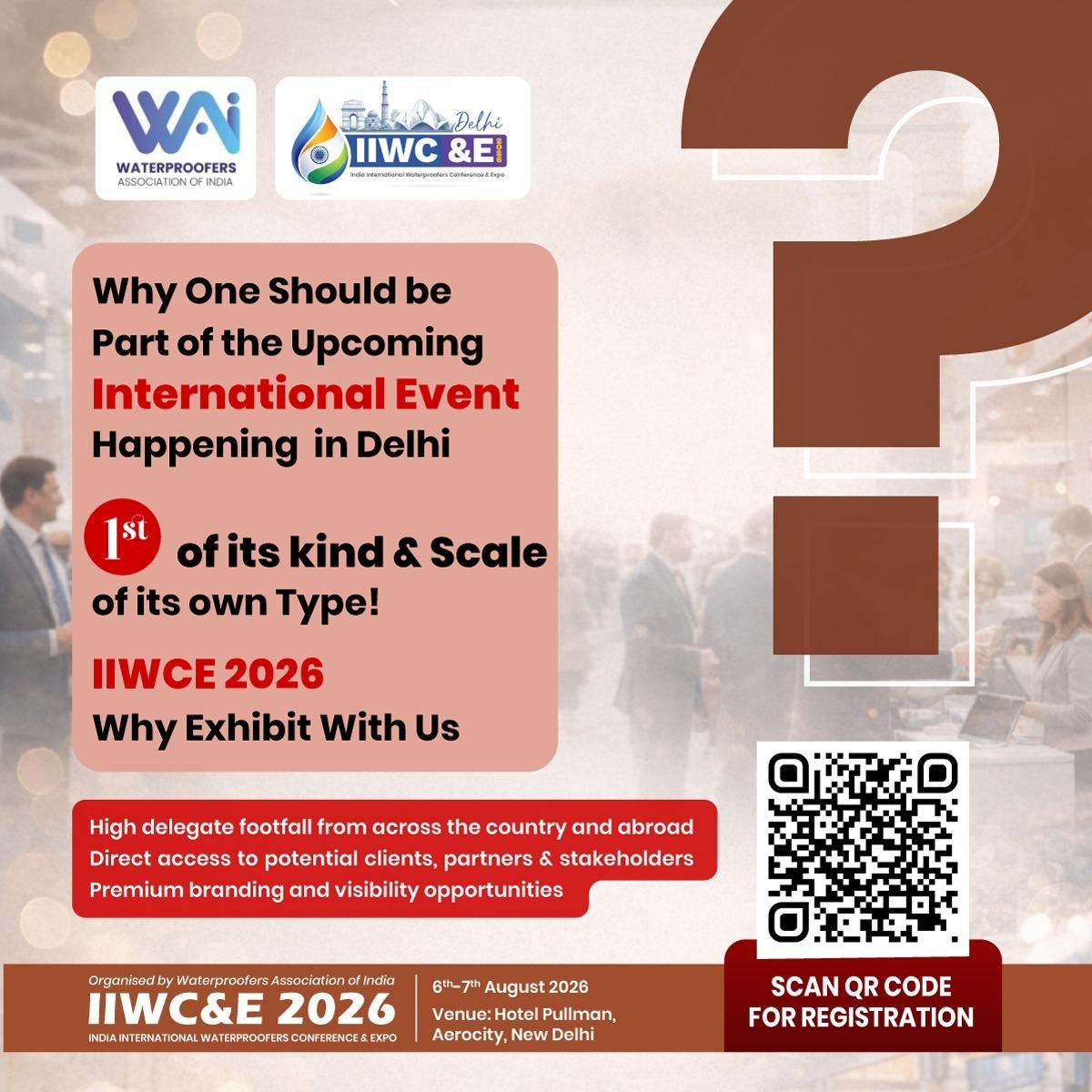BECOME A SPONSOR AT IIWC&E 2026